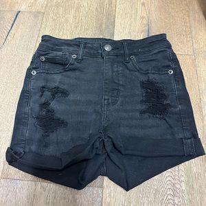 These are black size 00 American eagle jeans